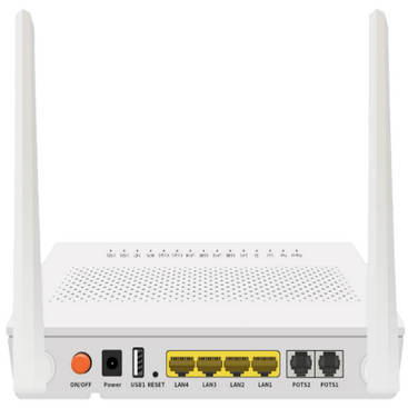 4GE + 2POTS + 1USB + 11AC 1200M WiFi + xPON ONU