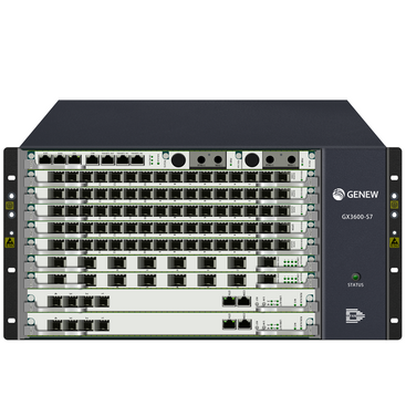 Genew 6U112ポートシャーシGPON / XG（S）PON OLT GX3600-S7