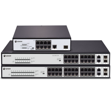 8/16/24ポートPOEスイッチGS110シリーズ